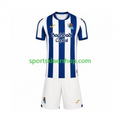 Real Sociedad drakt Hjemmetrøye Kort erm 2026-2027 , Barnesett