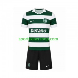 Sporting CP drakt Hjemmetrøye Kort erm 2026-2027 , Barnesett