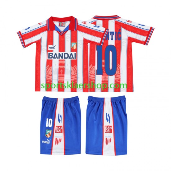 Sporting CP drakt PANTIC 10 1996 1997 Retro Hjemmetrøye Kort erm , Barnesett