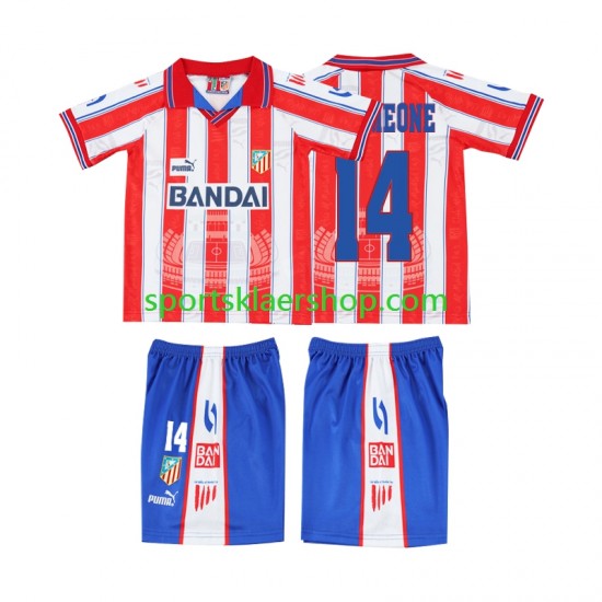 Sporting CP drakt SIMEONE 14 1996 1997 Retro Hjemmetrøye Kort erm , Barnesett