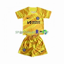 Chelsea drakt Keeper Hjemmetrøye Kort erm 2023-2024 , Barnesett