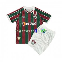 Fluminense drakt Hjemmetrøye Kort erm 2023-2024 , Barnesett
