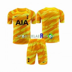 Tottenham Hotspur drakt Keeper Bortetrøye Kort erm 2023-2024 Oransje , Barnesett
