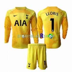 Tottenham Hotspur drakt Hugo Lloris 1 Keeper Hjemmetrøye Lang erm 2022-23 , Barnesett