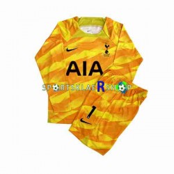 Tottenham Hotspur drakt Hugo Keeper Bortetrøye Lang erm 2023-2024 Oransje , Barnesett