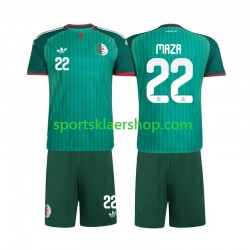 Algerie drakt Ibrahim Maza 22 Bortetrøye Kort erm 2026 , Barnesett