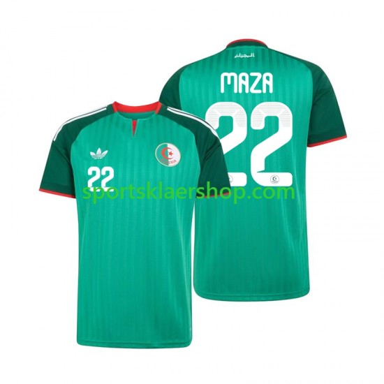 Algerie drakt Ibrahim Maza 22 Bortetrøye Kort erm 2026 , Herre