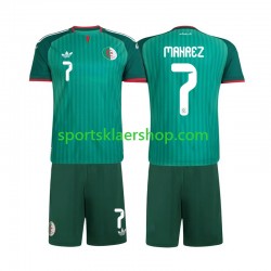 Algerie drakt Riyad Mahrez 7 Bortetrøye Kort erm 2026 , Barnesett