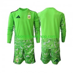 Argentina drakt Keeper Tredjetrøye Lang erm VM 2026 , Barnesett Argentina drakt Keeper Tredjetrøye Lang erm VM 2026 , Barnesett