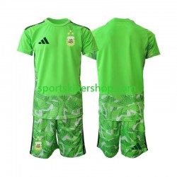 Argentina drakt Keeper Tredjetrøye Kort erm VM 2026 , Barnesett Argentina drakt Keeper Tredjetrøye Kort erm VM 2026 , Barnesett