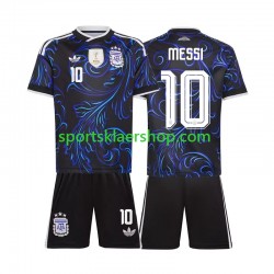 Argentina drakt Lionel Messi 10 Bortetrøye Kort erm VM 2026 , Barnesett