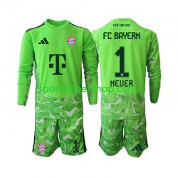 FC Bayern München drakt Manuel Neuer 1 Keeper Hjemmetrøye Lang erm 2026-2027 , Barnesett FC Bayern München drakt Manuel Neuer 1 Keeper Hjemmetrøye Lang erm 2026-2027 , Barnesett