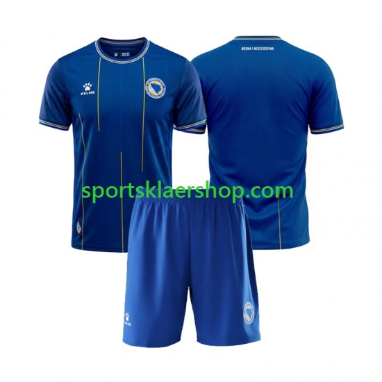 Bosnia og Herzegovina drakt Hjemmetrøye Kort erm VM 2026 , Barnesett