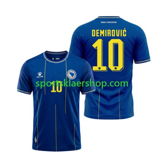Bosnia og Herzegovina drakt Ermedin Demirovic 10 Hjemmetrøye Kort erm VM 2026 , Herre