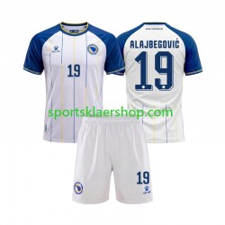 Bosnia og Herzegovina drakt Kerim Alajbegovic 19 Bortetrøye Kort erm VM 2026 , Barnesett