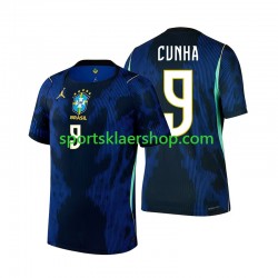 Brasil drakt Matheus Cunha 9 Bortetrøye Kort erm VM 2026 , Herre Brasil drakt Matheus Cunha 9 Bortetrøye Kort erm VM 2026 , Herre