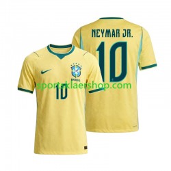 Brasil drakt Neymar JR 10 Hjemmetrøye Kort erm VM 2026 , Herre