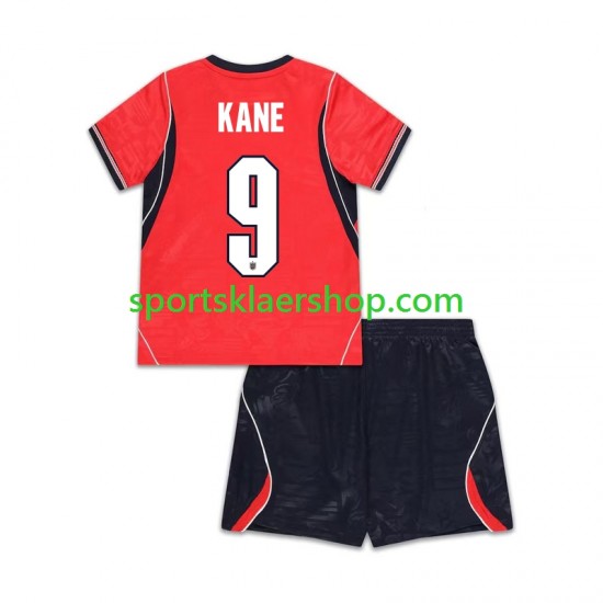 England drakt Harry Kane 9 Bortetrøye Kort erm VM 2026 , Barnesett