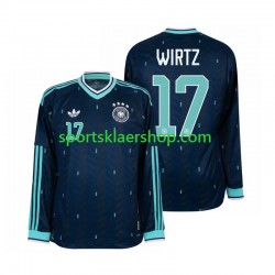 Tyskland drakt Florian Wirtz 17 Bortetrøye Lang erm VM 2026 , Herre Tyskland drakt Florian Wirtz 17 Bortetrøye Lang erm VM 2026 , Herre