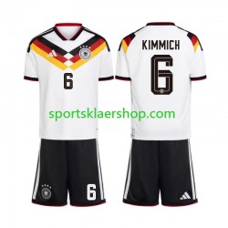Tyskland drakt Joshua Kimmich 6 Hjemmetrøye Kort erm VM 2026 , Barnesett Tyskland drakt Joshua Kimmich 6 Hjemmetrøye Kort erm VM 2026 , Barnesett