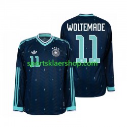 Tyskland drakt Nick Woltemade 11 Bortetrøye Lang erm VM 2026 , Herre Tyskland drakt Nick Woltemade 11 Bortetrøye Lang erm VM 2026 , Herre