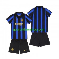 Inter Milan drakt Hjemmetrøye Kort erm 2026-2027 , Barnesett Inter Milan drakt Hjemmetrøye Kort erm 2026-2027 , Barnesett