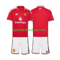 Manchester Utd drakt Hjemmetrøye Kort erm 2026-2027 , Barnesett Manchester Utd drakt Hjemmetrøye Kort erm 2026-2027 , Barnesett