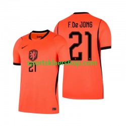 Nederland drakt Frenkie de Jong 21 Hjemmetrøye Kort erm VM 2026 , Herre Nederland drakt Frenkie de Jong 21 Hjemmetrøye Kort erm VM 2026 , Herre