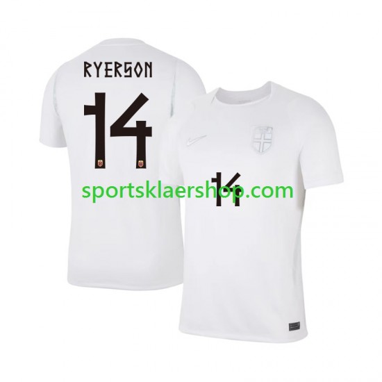 Norge drakt Julian Ryerson 14 Tredjetrøye Kort erm VM 2026 , Herre