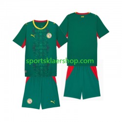 Senegal drakt Bortetrøye Kort erm 2026 2027 , Barnesett