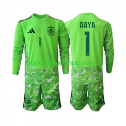 Spania drakt David Raya 1 6th Green color Keeper Lang erm VM 2026 , Barnesett Spania drakt David Raya 1 6th Green color Keeper Lang erm VM 2026 , Barnesett