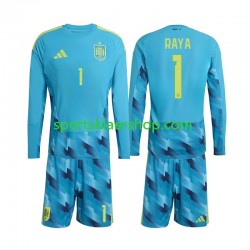 Spania drakt David Raya 1 Keeper Hjemmetrøye Lang erm VM 2026 , Barnesett Spania drakt David Raya 1 Keeper Hjemmetrøye Lang erm VM 2026 , Barnesett