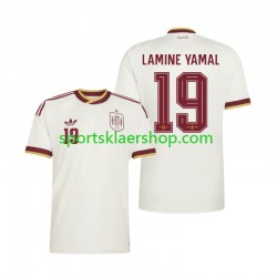 Spania drakt Lamine Yamal 19 Bortetrøye Kort erm VM 2026 , Herre