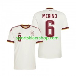 Spania drakt Mikel Merino 6 Bortetrøye Kort erm VM 2026 , Herre
