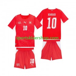 Sveits drakt Granit Xhaka 10 Hjemmetrøye Kort erm VM 2026 , Barnesett Sveits drakt Granit Xhaka 10 Hjemmetrøye Kort erm VM 2026 , Barnesett