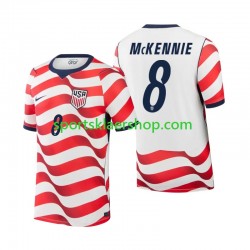 USA drakt Weston McKennie 8 Hjemmetrøye Kort erm VM 2026 , Herre USA drakt Weston McKennie 8 Hjemmetrøye Kort erm VM 2026 , Herre