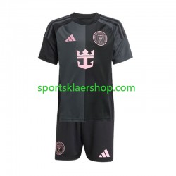Inter Miami drakt Bortetrøye Kort erm 2024-2025 , Barnesett Inter Miami drakt Bortetrøye Kort erm 2024-2025 , Barnesett