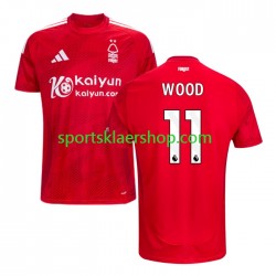 Nottingham Forest drakt Chris Wood 11 Hjemmetrøye Kort erm 2024-2025 , Herre