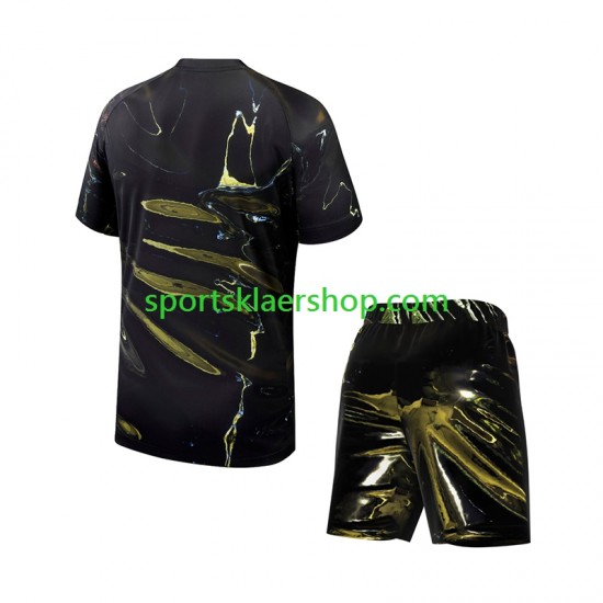Paris Saint-Germain drakt Night Edition Fjerdetrøye Kort erm 2025-2026 , Barnesett