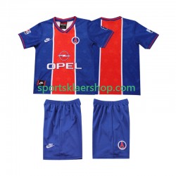 AC Milan drakt 1995 1996 Retro Hjemmetrøye Kort erm , Barnesett AC Milan drakt 1995 1996 Retro Hjemmetrøye Kort erm , Barnesett