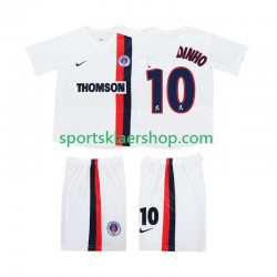 AC Milan drakt RONALDINHO 10 2002 2003 Retro Bortetrøye Kort erm , Barnesett