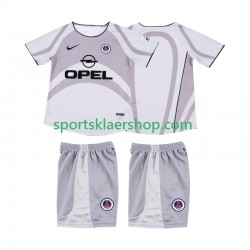 AC Milan drakt 2001 2002 Retro Bortetrøye Kort erm , Barnesett AC Milan drakt 2001 2002 Retro Bortetrøye Kort erm , Barnesett