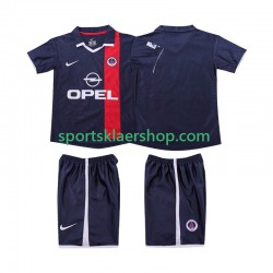 AC Milan drakt 2001 2002 Retro Hjemmetrøye Kort erm , Barnesett
