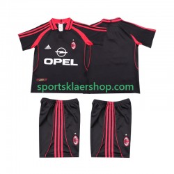 AC Milan drakt 2000 2001 Retro Tredjetrøye Kort erm , Barnesett AC Milan drakt 2000 2001 Retro Tredjetrøye Kort erm , Barnesett