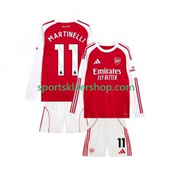 Arsenal drakt Martin Zubimendi 11 Hjemmetrøye Kort erm 2025-2026 , Barnesett