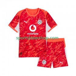 Borussia Dortmund drakt Keeper Bortetrøye Kort erm 2025-2026 , Barnesett