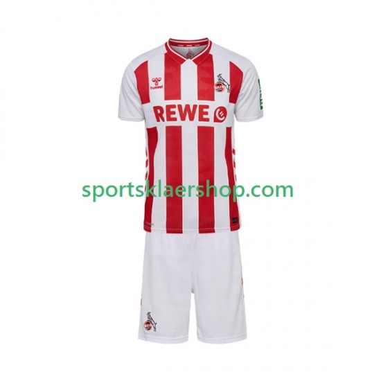 FC Köln drakt Hjemmetrøye Kort erm 2025-2026 , Barnesett