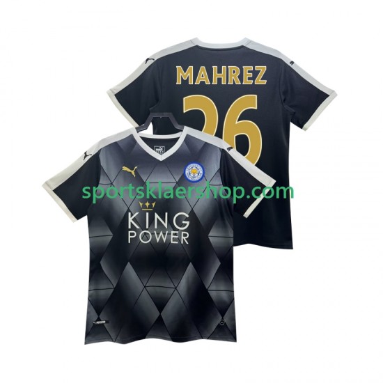 Leicester City drakt MAHREZ 26 2014 2015 Retro Bortetrøye Kort erm , Herre
