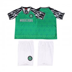Nigeria drakt 1995 Retro Hjemmetrøye Kort erm , Barnesett