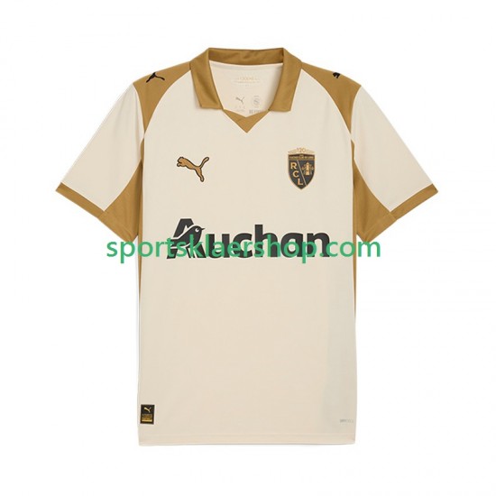 RC Lens drakt Tredjetrøye Kort erm 2025-2026 , Herre